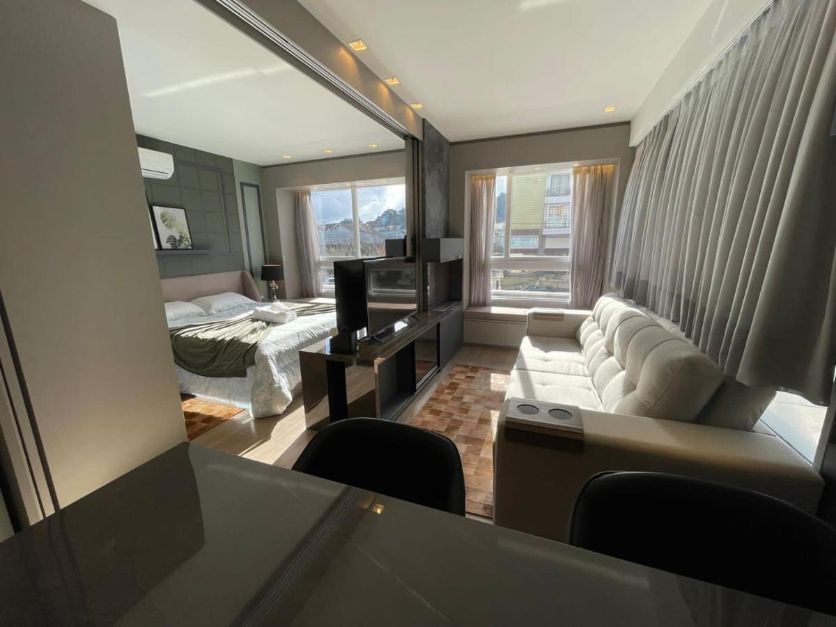 Ferienwohnung Loft Novo Aconchegante A 500M Da Rua Coberta Gramado Exterior foto
