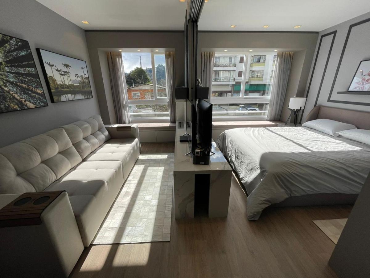 Ferienwohnung Loft Novo Aconchegante A 500M Da Rua Coberta Gramado Exterior foto